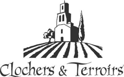 Logo for:  Clochers et Terroirs  Cave les 3 Grappes